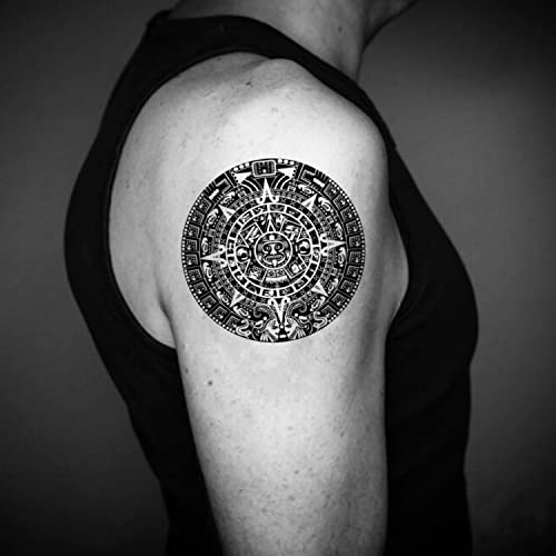 Azték Naptár Ideiglenes Tetoválás Matrica Szett (2) - OhMyTat
