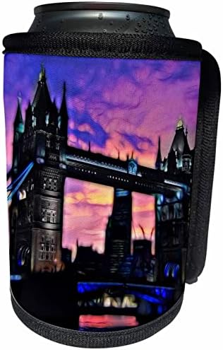 3dRose London Bridge napnyugtakor Kép A Fény Beadni. - Lehet Hűvösebb Üveg Wrap (cc-365080-1)