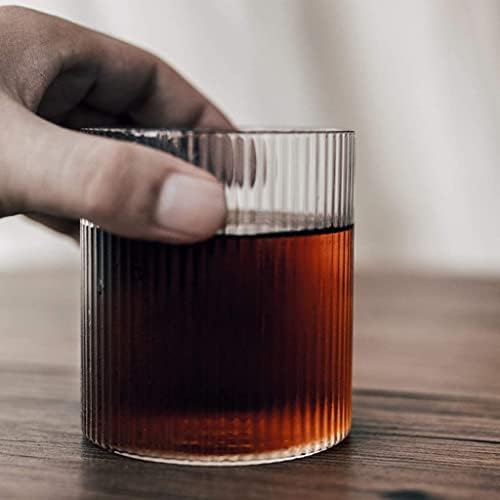 boros pohár Vizet, Reteszek Szemüveg Régi Whiskys Poharat Rum Szemüveg pohárban Pohár Skót Whiskyt Iszik Csésze Tökéletes