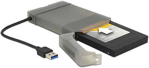 Delock 62742 Átalakító USB 3.0 SATA 22 Pin 6.35 cm (2.5 Inch) védőtok