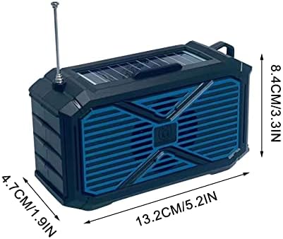 Delarsy Xm-a30-as Kültéri Multi-Funkciós Rádió Külső Bluetooth Hangszóró Napelemes energiatermelés Rádió LN5