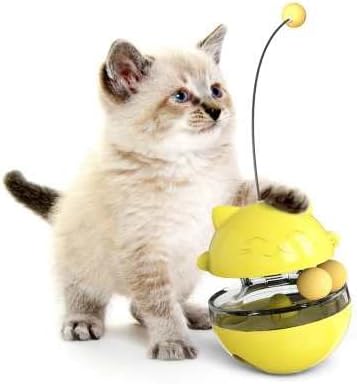 Macska-Tastic Kezelni Dobon: Interaktív Kisállat Játék, Játékos Láb (Sárga)