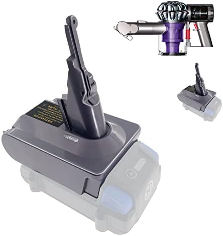 URUN Akkumulátor Adapter Dyson V7+V8-as Porszívó Sorozat, a Kobalt 24V Akkumulátor át Cserélje ki a Dyson V7+V8 Akkumulátor