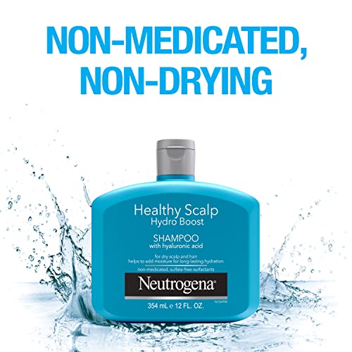 Neutrogena Hidratáló Egészséges Fejbőr Hydro Boost Sampon Száraz Haj, illetve Fejbőr, a hialuronsav Hidratáló, pH-semleges, Paraben