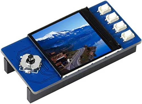Bicool 1.3 inch LCD Kijelző Modul a Raspberry Pi Pico, 240×240 Felbontású IPS kijelző 65K RGB Szín, SPI Interface ST7735S Sofőr,