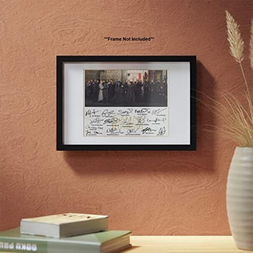 Ikonic Fotohaus Trónok harca Peter Dinklage Emilia Clarke Kit Harington TV-ben Leadott Aláírt Fotó Autogramot Nyomtatás Wall