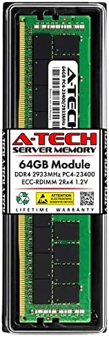 Egy-Tech 64 gb-os Csere Mikron MTA36ASF8G72PZ-2G9 - DDR4 2933MHz PC4-23400 ECC Regisztrált RDIMM 288-Pin 2Rx4 1.2 V - Egyetlen Szerver