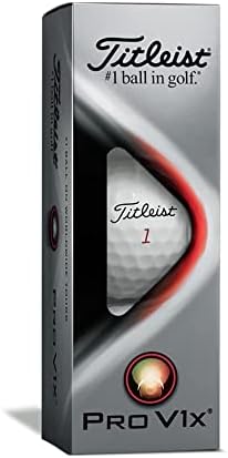Titleist Pro V1x Golf Labdák, Fehér, Standard Play Számot (1-4), Egy Tucat