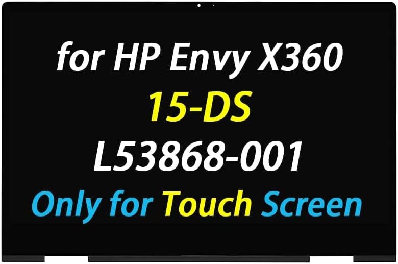 PEHDPVS Képernyő Cseréje 15.6 a HP Envy x360 15-ds 15-ds0000 15-ds1000 1920X1080 LED LCD Kijelző Digitalizáló érintőképernyő