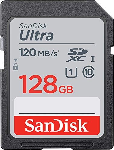 128GB SanDisk SDXC SD Ultra Memóriakártya (Két Komponensű) Működik Canon EOS Rebel T7, Lázadó T6, 77D Digitális Fényképezőgép
