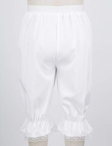 Moily Kicsit Nagy A Lányok Fehér Pantaloon Pettipants Érő Alatt-Nadrág, Retro Viktoriánus Jelmez