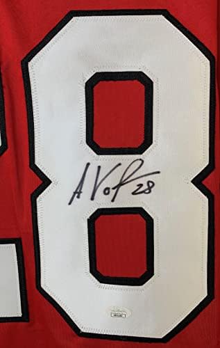 Anton Volchenkov dedikált, aláírt mez NHL New Jersey Devils SZÖVETSÉG COA