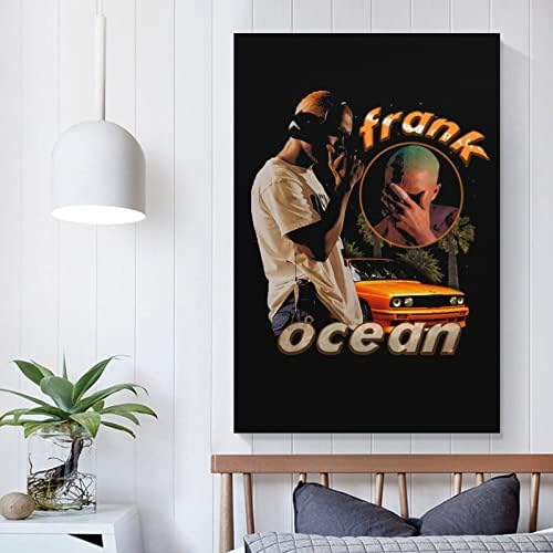 GRYEC Rapper Poszter Frank Ocean Poszter Díszítő Festés Vászon Fali Poszterek Art Kép Nyomtatási Modern Család Hálószoba Decor Plakátok
