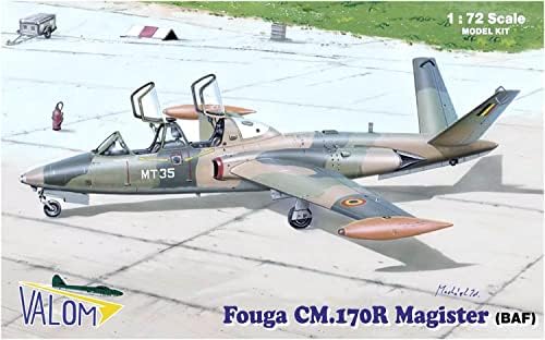 Barom CV72087 1/72 Belga légierő Fuga Magistale CM170R Gyakorlat Gép, Műanyag Modell