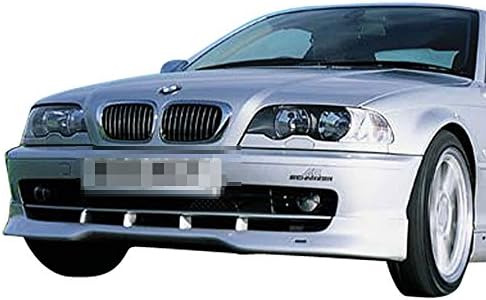 Első Lökhárító Ajak Kompatibilis 1999-2003 BMW 3-AS SOROZAT E46 COUPE, H Stílus, PU, Fekete Első Ajak Spoiler Spoiler által IKON