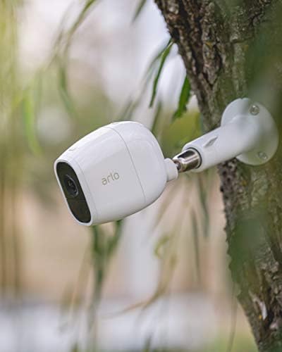 Arlo VMS4120P-100NAS Pro 2 - Vezeték-Ingyenes Otthoni Biztonsági Kamera | Újratölthető Akkumulátor, éjjellátó, 2-utas Audio,