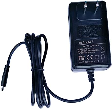 UPBRIGHT 12V USB Típus C AC/DC Adapter Kompatibilis Ugró EZbook X1 11.6 inch Fhd IPS Érintőképernyő 360 Fokos Forgatás N3450 Ultraboo