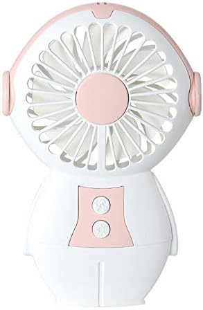Mini Hordozható Ventilátor 3 Sebesség Személyes Kézi Ventilátor 600 mAh 1-4 Óra Újratölthető elemes Nyári Rajongók Aranyos Design Rajongóknak,