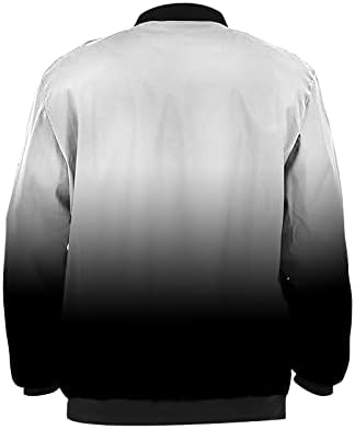 SAXIGOL Férfiak Ajándékok, Könnyű Zip Fel Sleeve Sweatshirs Kabátok Sport Bomber Dzsekik Outwear Streetwear Felső