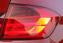 BMW Márka F30 3 Sorozat Sedan Európai Spec Külső hátsó Lámpa Pár Amber Lencsék OEM