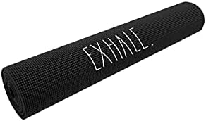 Rae Dunn Yoga Mat - Nagy Sűrűségű Hab, Edzés, Fitness Szőnyeg Edzés vagy a Stretching - Kettős Kétoldalas Csúszásmentes Párna