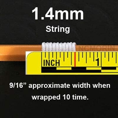 1.4 mm-es Fehér Ablak Vak Kábel, String... (25 láb)