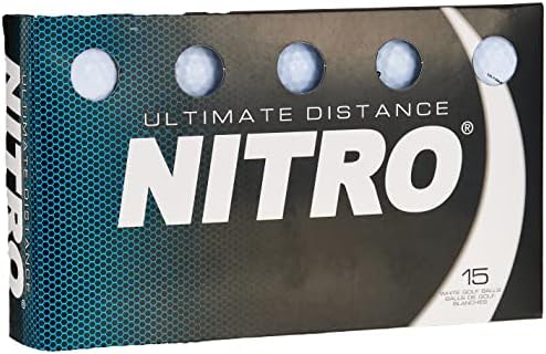 Nitro Végső Távolság Golf Labdát (15-Pack)