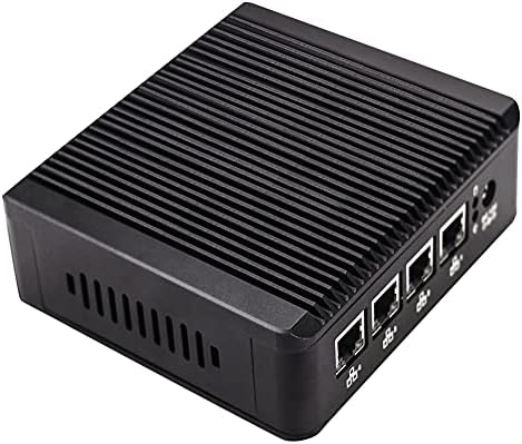 PARTAKER Tűzfal Mikro-Készülék, Mini PC, OPNsense Intel Celeron J4125 négymagos,4 Intel i225-V 2.5 G-LAN,1*VGA, 1*HDMI, 1*COM (Támogatás