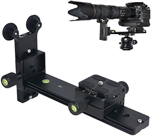 FOTGA L200 Teleobjektív gyorskioldó Lemez Hosszú fókuszú Támogatás tartó Állvány Labda Fejét DSLR Fényképezőgép