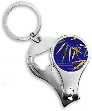 Festmény Japán Levél Rovar Köröm Zimankó Gyűrű Kulcstartó Sörnyitó Clipper