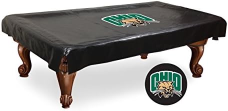 Ohio Bobcats HBS Fekete Vinil Biliárd Pool Asztal Fedelet (88x50x12)