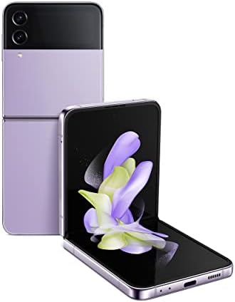 SAMSUNG Galaxy Z Flip 4 128GB Bora Lila - Verizon (Felújított)
