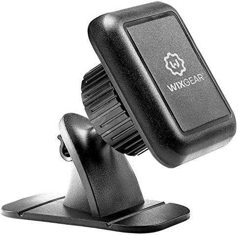 WixGear Mágneses Telefon Szerelhető, Univerzális Bot Műszerfal Mágneses Autós tartó tartó, Mobiltelefonok Gyors Swift-snap Technológia