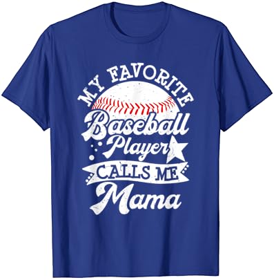 A Kedvenc Baseball Játékos Hív Anya - Baseball Anya Póló