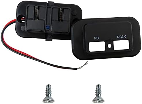 Superior PD C Típusú USB-Port Autó gyorstöltő Csatlakozó Aljzathoz Panel-Hegy Vízálló