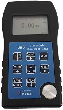 Graigar SW6 Ultrahangos Rétegvastagság Mérő Mérő Mérési Tartomány: 0.65~400mm Magas Felbontás 0.01 mm-es USB Interfész