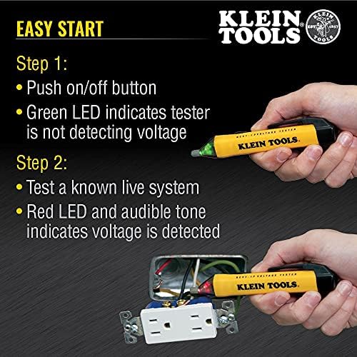Klein Eszközök 69149P Elektromos Teszt Kit Digitális Multiméter, érintés nélküli Feszültség Teszter, valamint Elektromos