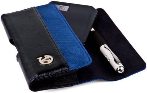VanGoddy Kék Portola Tok, hordtáska a BlackBerry Okostelefonok, illetve Szélvédőre Szerelhető Kiegészítő Kábel
