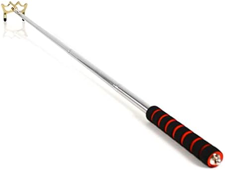 LOLLO HULLÁM Medence Híd Stick - Visszahúzható 59 Biliárd Dákó Stick Hidat Cserélhető Réz Fej - Pool Snooker Cue-Rozsdamentes Acél Fogantyú