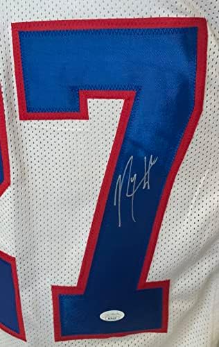 Rodney Hampton dedikált, aláírt mez NFL New York Giants PSA COA