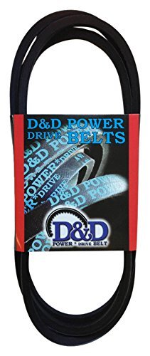 D&D PowerDrive KR20AC045 Fuvarozó Csere Öv, A/4L Öv keresztmetszet, 45 Hossz, Gumi