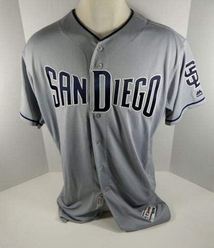 2017 San Diego Padres Keith Hessler 54 Játék Kiadott Szürke Jersey - Játék Használt MLB Mezek