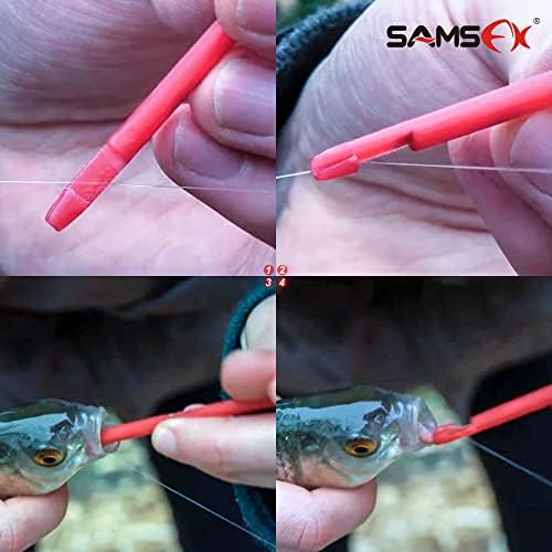 SAMSFX Halászati 10 Db x Műanyag Többszínű Horog Disgorgers Detacher Dehooker Hook-Eltávolító Eszköz