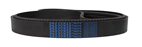 D&D PowerDrive R3VX315-4 Sávos Cogged V Öv, Gumi, 31.5 Hossz, 4 Band