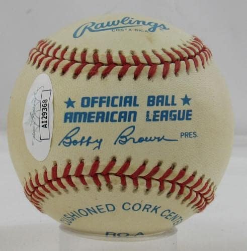 Jim Harcsavadász Aláírt Automatikus Aláírást Rawlings Baseball SZÖVETSÉG AI29368 - Dedikált Baseball