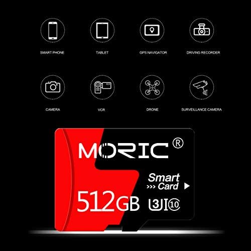 Mikro SD-Kártya 512 gb-os High Speed Class 10 Memóriakártya Okostelefon,Biztonsági Kamera,Kamera,Tablettát, majd a Drón