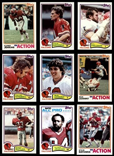 1982 Topps Atlanta Falcons Csapata Meghatározott Atlanta Falcons (Set) NM/MT Sólymok