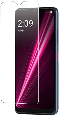 YUSYAIE [3 Csomag] Edzett Üveg kijelző Védő fólia Kompatibilis a T-Mobile Revvl 6 Pro 5G képernyővédő, 9H HD Tiszta, Átlátszó