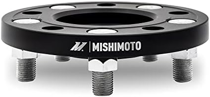 Mishimoto Kerék Távtartók, 5X114.3, 0.60 Hüvelyk Vastag, Kompatibilis a Honda Civic/Accord, Fekete
