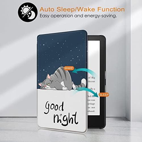 Slimshell Minden Esetben-Új Kindle (10 Generáció, 2019-Es Kiadás) - Könnyű, Prémium PU Bőr Védő Fedél Auto Sleep/Wake (NEM Illik Kindle